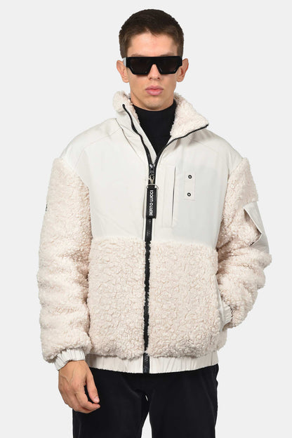 ανδρικό-bomber-μπουφάν-με-fleece-γούνα