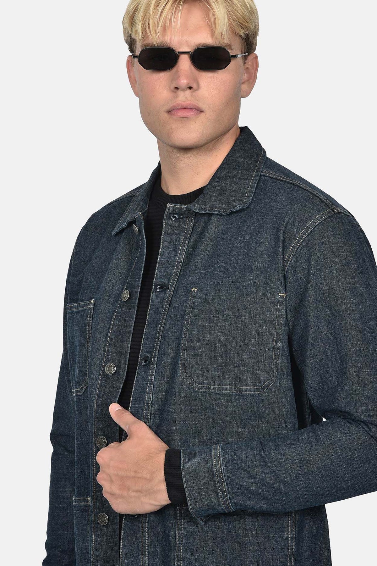 ανδρικό-τζιν-overshirt-100%-βαμβάκι-normal-fit-με-4-τσέπες-για-casual-στυλ