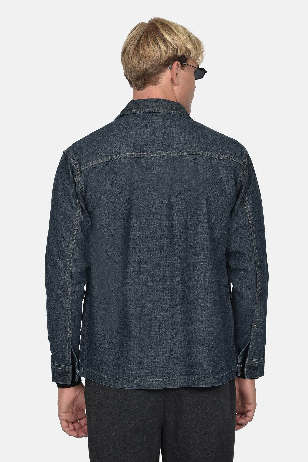 ανδρικό-τζιν-overshirt-100%-βαμβάκι-normal-fit-με-4-τσέπες-για-casual-στυλ