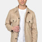 ανδρικό-overshirt-με-suede-υφή-και-τσέπες-στο-πλάι
