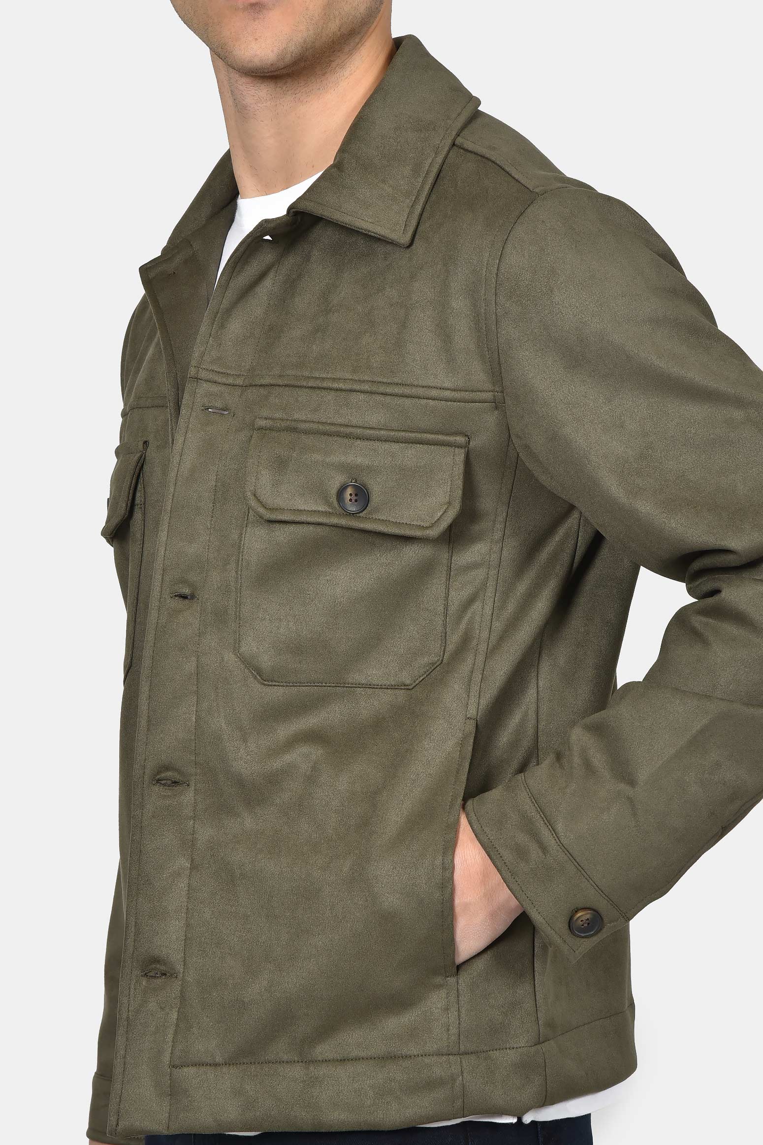 ανδρικό-overshirt-με-suede-υφή-και-τσέπες-στο-πλάι