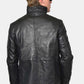 ανδρικό-δερμάτινο-μπουφάν-με-πολλαπλές-τσέπες