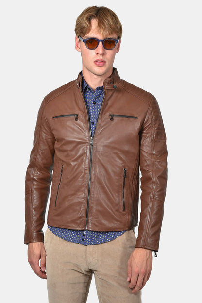 ανδρικό-δερμάτινο-μπουφάν-με-φερμουάρ-στις-τσέπες