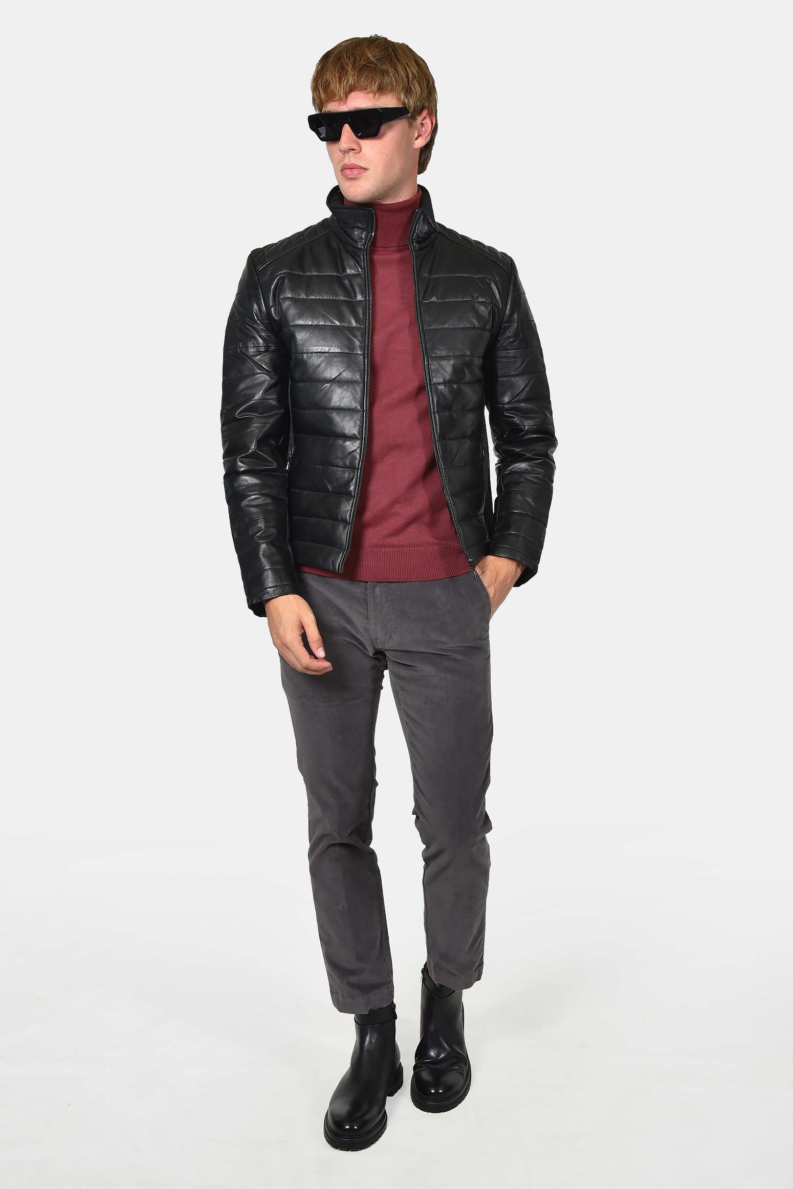 ανδρικό-δερμάτινο-μπουφάν-με-σχέδιο-ρίγα