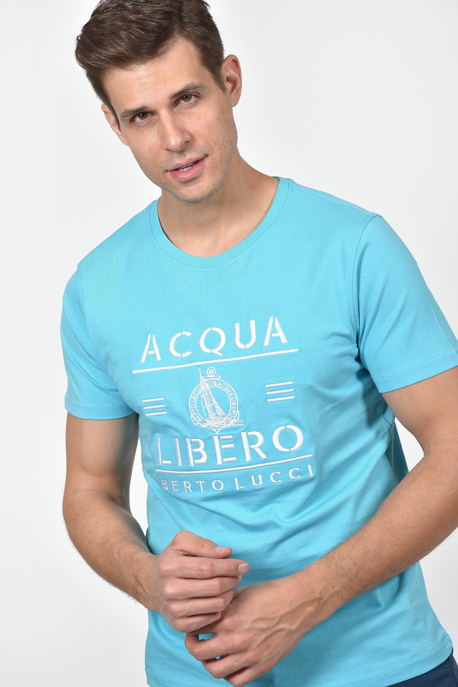 ανδρικό-t-shirt-με-κέντημα-acqua-libero