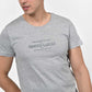 Ανδρικό T-Shirt με Στάμπα Berto Lucci Ίδιου Χρώματος